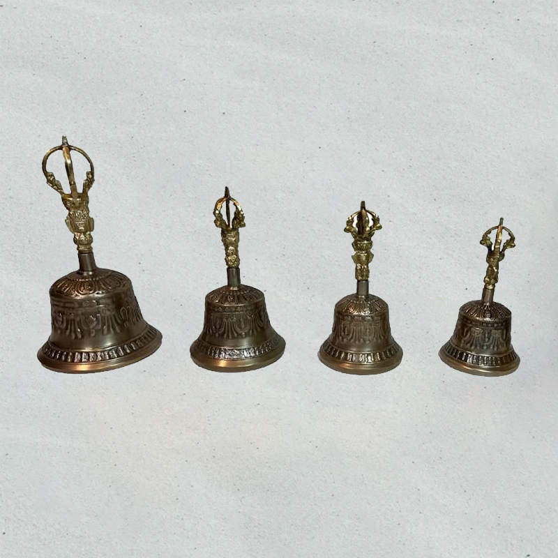 Tibetan-Meditation Bells Dorjes